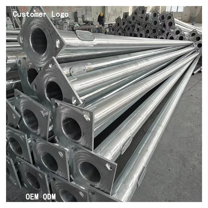 Hot Dip Galvanized Lamp Post